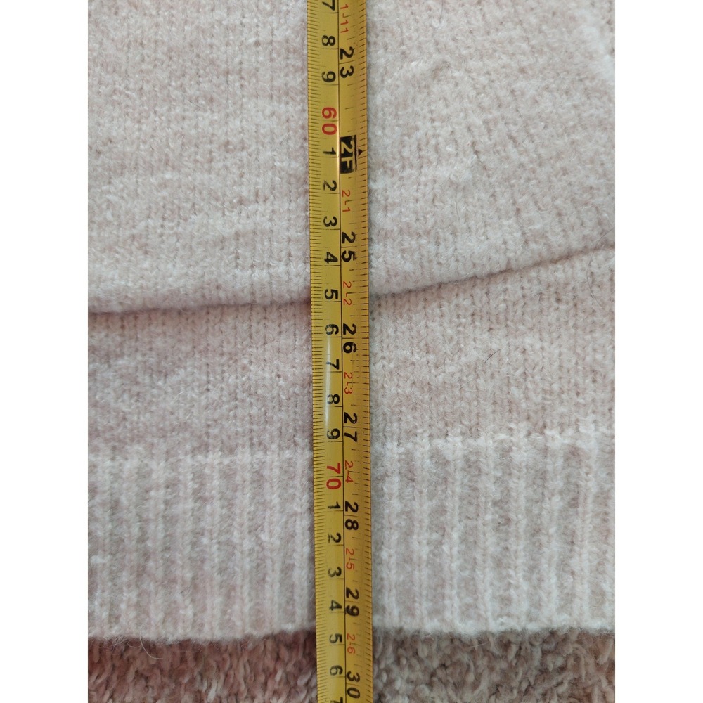 Industry Republic Cream Alpaca Blend Oversized Knit Hoodie Sweater Size S/P NWT - Picture 8 of 9